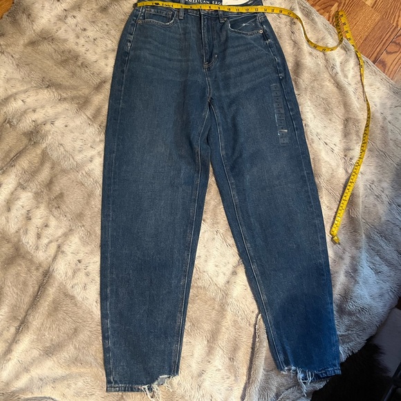 American Eagle Outfitters High Rise Jeans - Dark Blue - Picture 13 of 16
